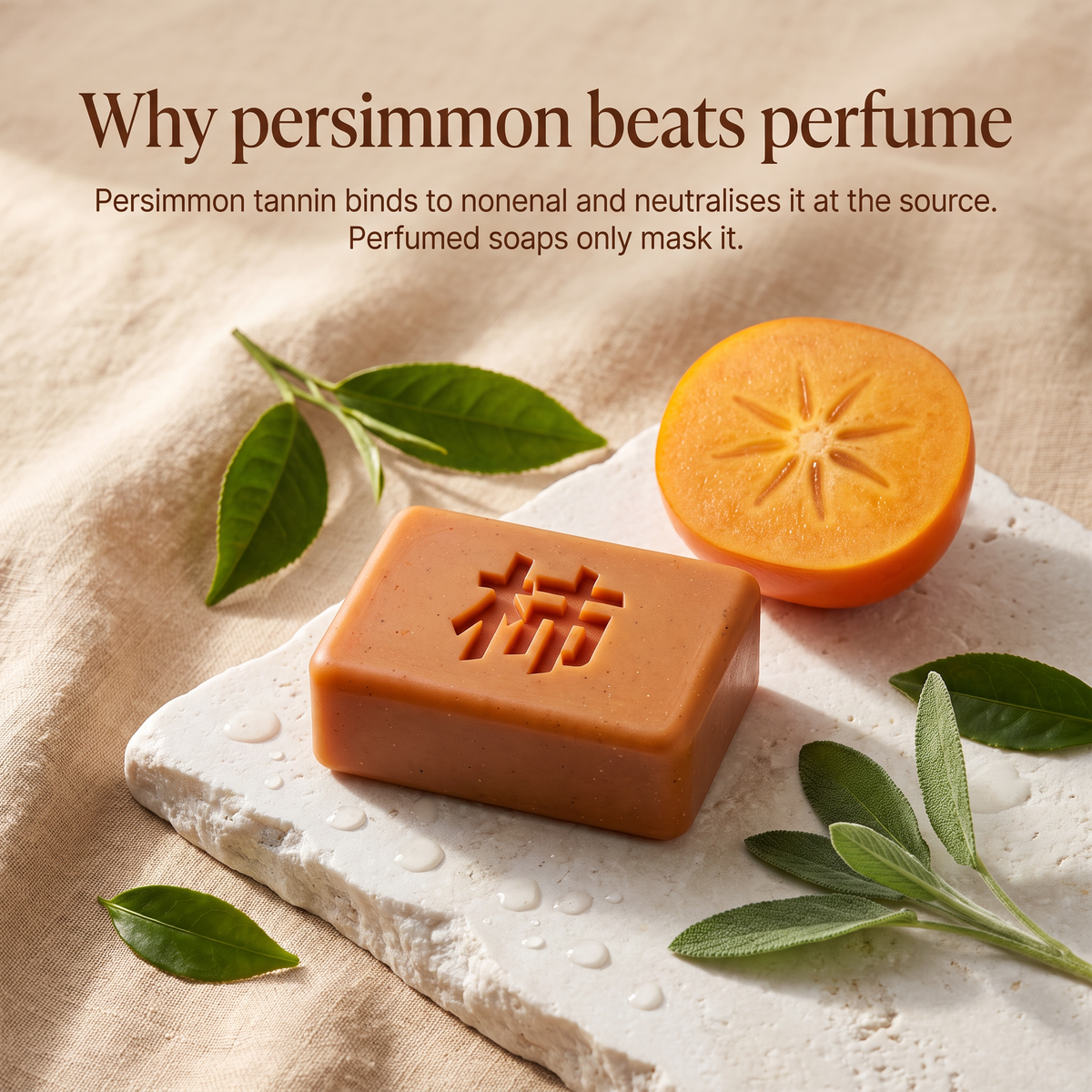 Japanese Persimmon Soap Bar